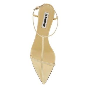 Sold😄Jil sander straps pointed toe sandals in avocado green 39 new